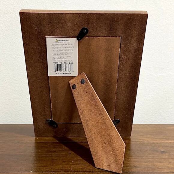 NWT: Sagebrook Home - Sea Foam, Capiz Design, Resin & Wood Frame (4x6 photos) - Picture 3 of 3